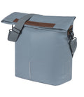 Basil City fietsshopper Vegan Leather 14-16L Graphite Blue