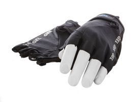 Gant Mirage Lycra taille s gel noir doigt court sur carte
