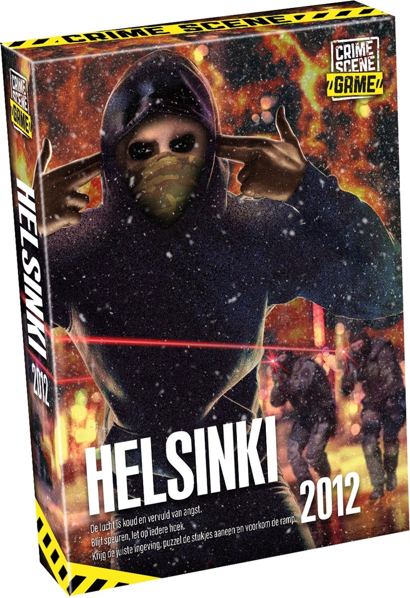Tactic - Tactic crime scene helsinki 2012 – bordspel – misdaadspel – scandinavisch mysterie vol stilte en spanning – diepgaand onderzoek en deductie – crime scene serie – game storm studio – 1 of meer spelers – vanaf 18 jaar