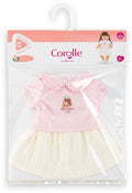 Corolle t-shirt met jurkje kleine ontdekker - 36cm