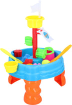Eddy Toys - Eddy Toys Zand- en watertafel met toren 22dlg.