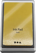 Creativ company stempelinkt, goud, h: 2 cm, afm 9x6 cm, 1 stuk