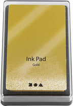 Creativ company stempelinkt, goud, h: 2 cm, afm 9x6 cm, 1 stuk