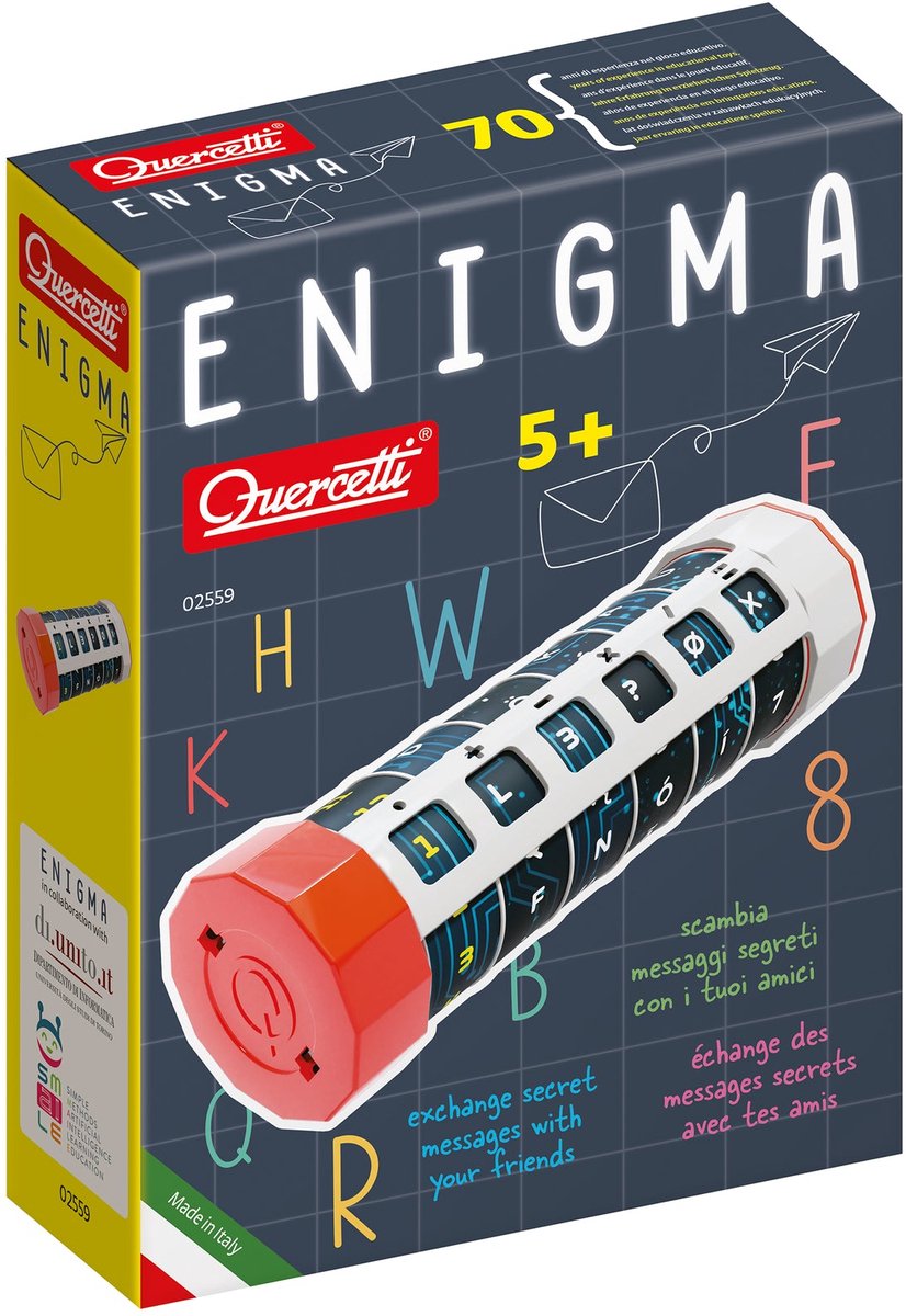 Quercetti - enigma geheime berichten