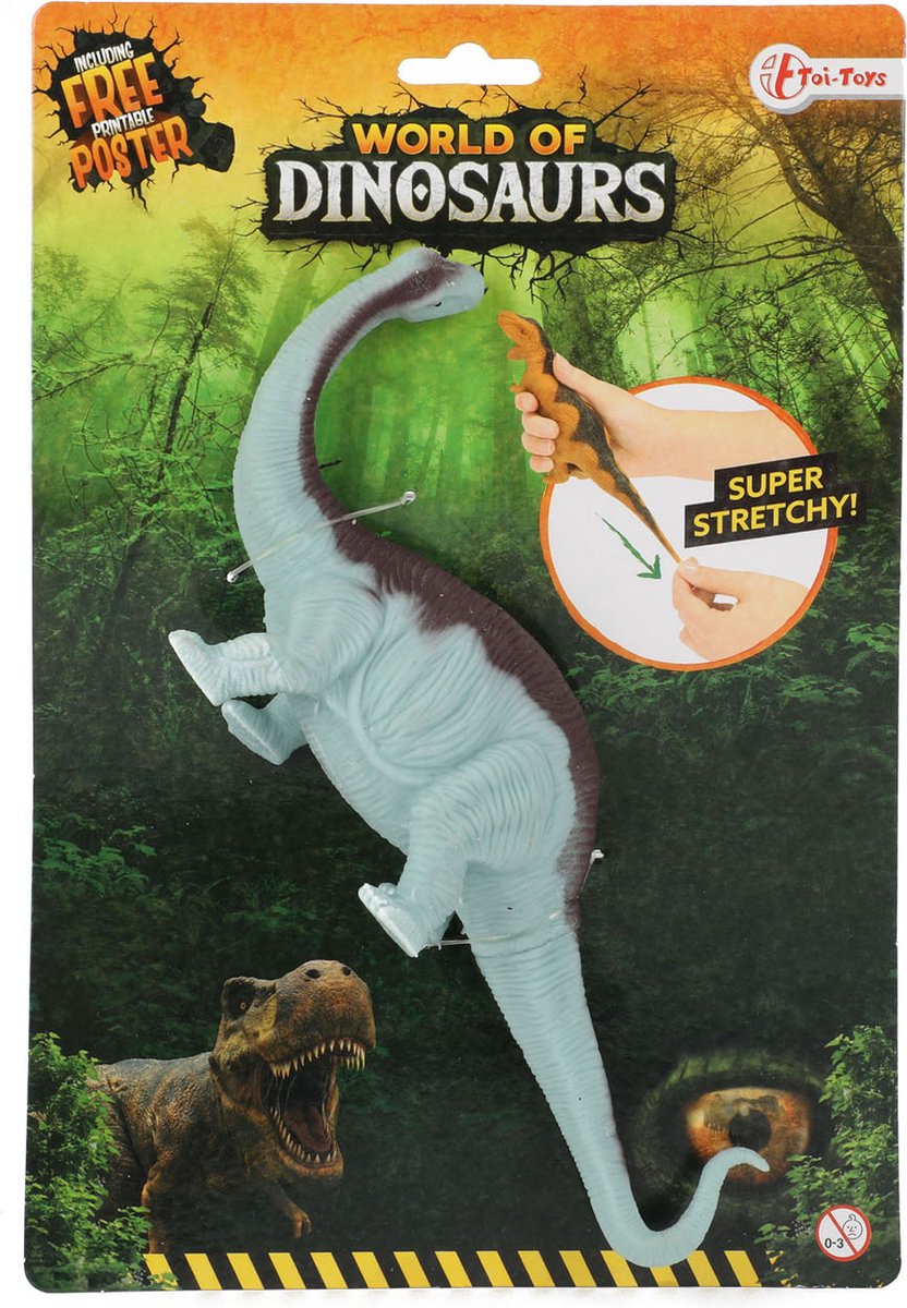 Toi-Toys - Toi-Toys Dinosaurus rekbaar