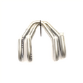 Rvs fietslift haken set e-bike
