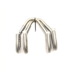 Rvs fietslift haken set e-bike
