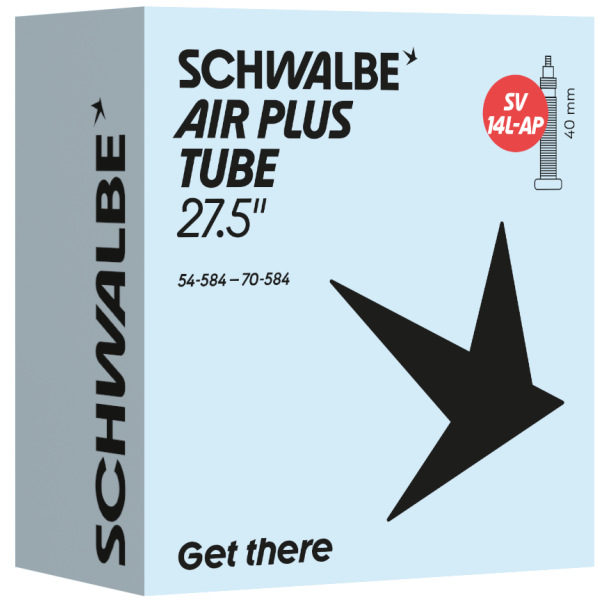 Schwalbe binnenband sv14-ap 27� 54 70-584 fv 40mm