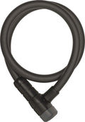 Abus Câble 6415K/85/12 Noir, Racer, 85cm, Noir