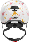 ABUS - ABUS skurb kid - fietshelm - kinderen white crowns s (45 - 50 cm)