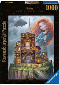 Ravensburger - puzzel disney castles: merida - legpuzzel - 1000 stukjes
