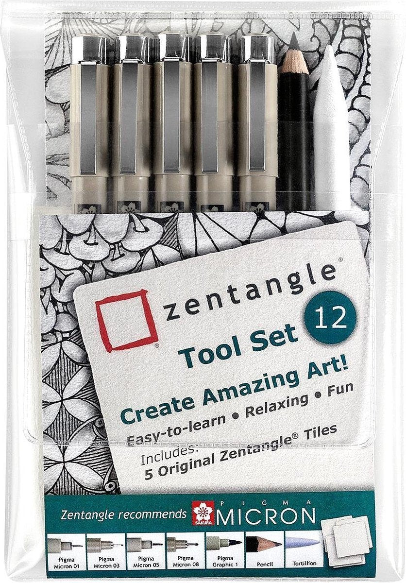 Sakura - Sakura zentangle toolset 12dlg.