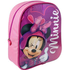 Cerda disney minnie mouse rugzak met schrijfgedeelte + 2 markers 25x31x10 cm roze