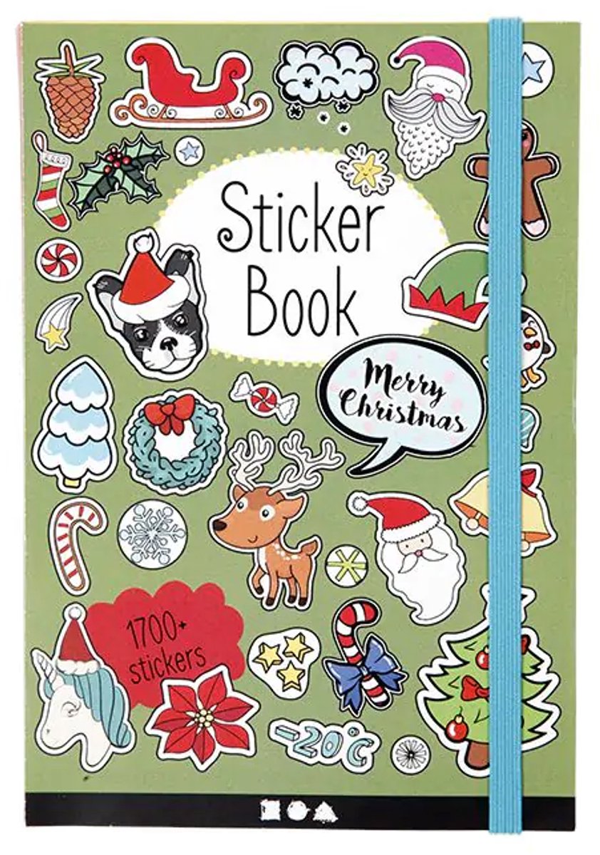 Creativ Company - Creativ Company Stickerboek kerst - 1.700 stickers