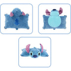 Disney - stitch knuffelkussen stitch 45x28 cm blauw