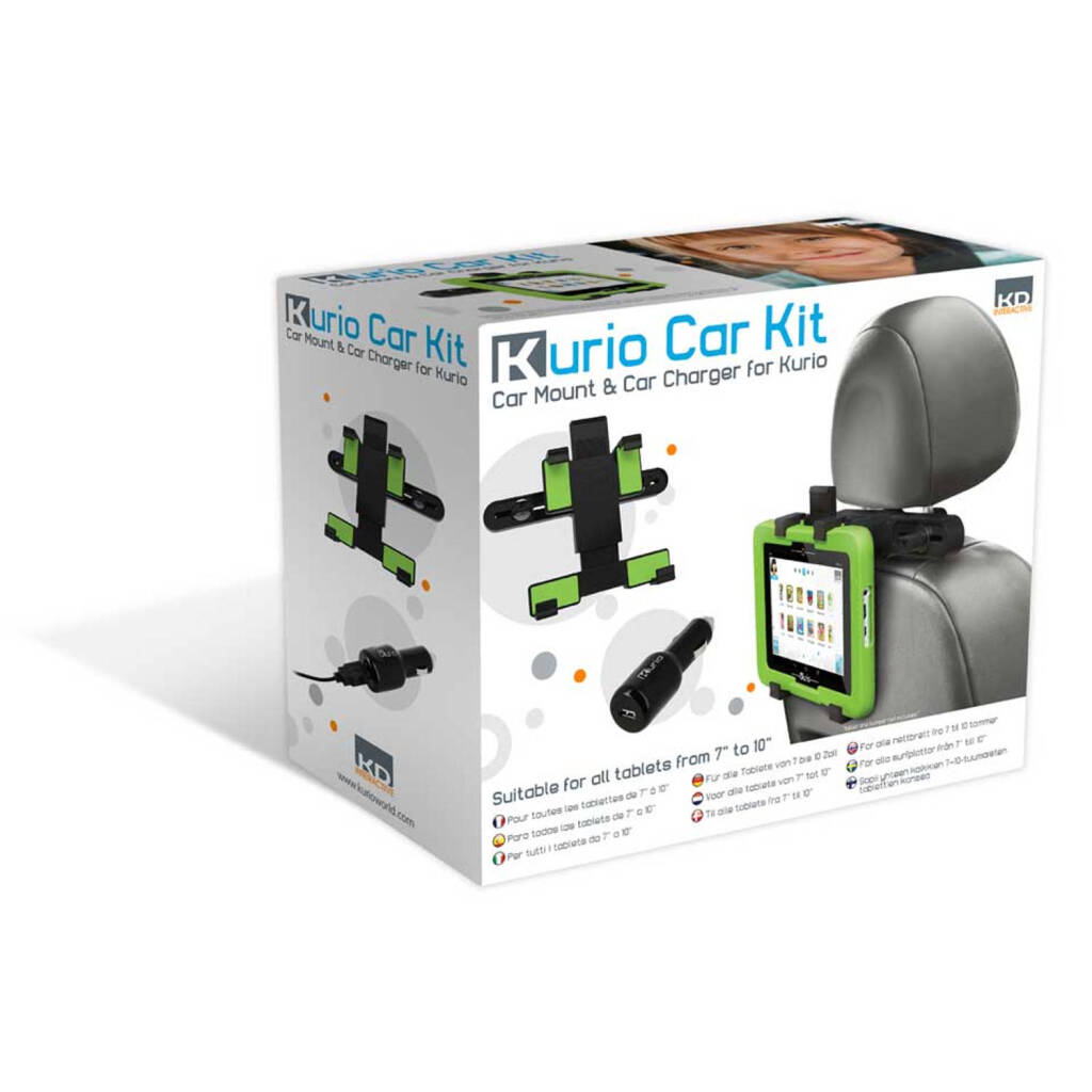 Kurio - Kurio car kit houder en autolader