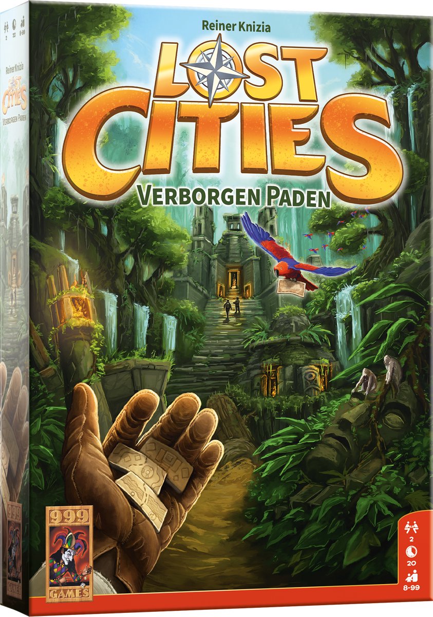 999Games - 999Games 999 games lost cities verborgen paden - bordspel