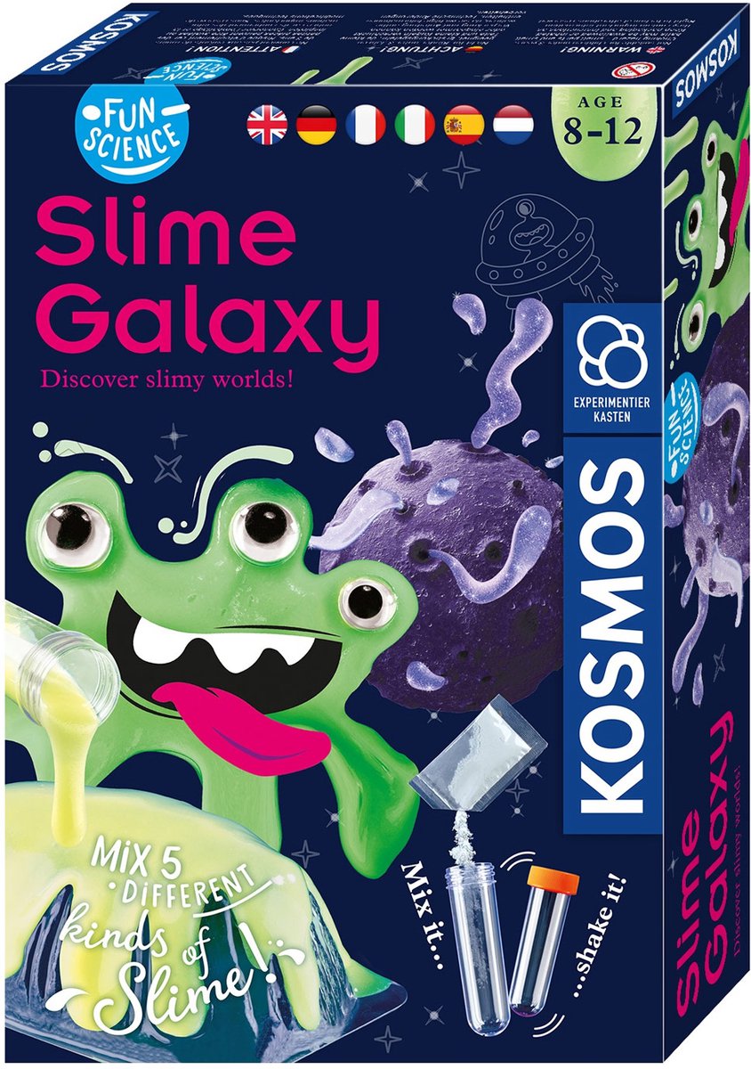 Kosmos - experimenteer met buitenaards slijm