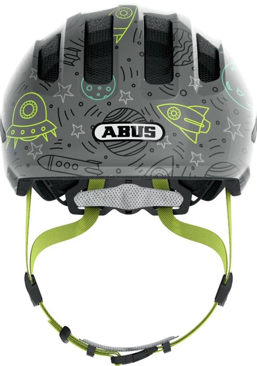 Casque Abus Smiley 3.0 LED Gris espace M 50-55cm