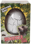 Dinoworld jumbo groei-ei dinosaurus 11 cm