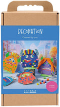 Creativ company hobbyset decoratie - 8 monsters