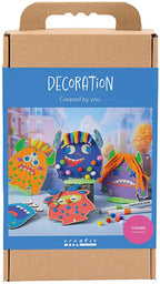 Creativ company hobbyset decoratie - 8 monsters
