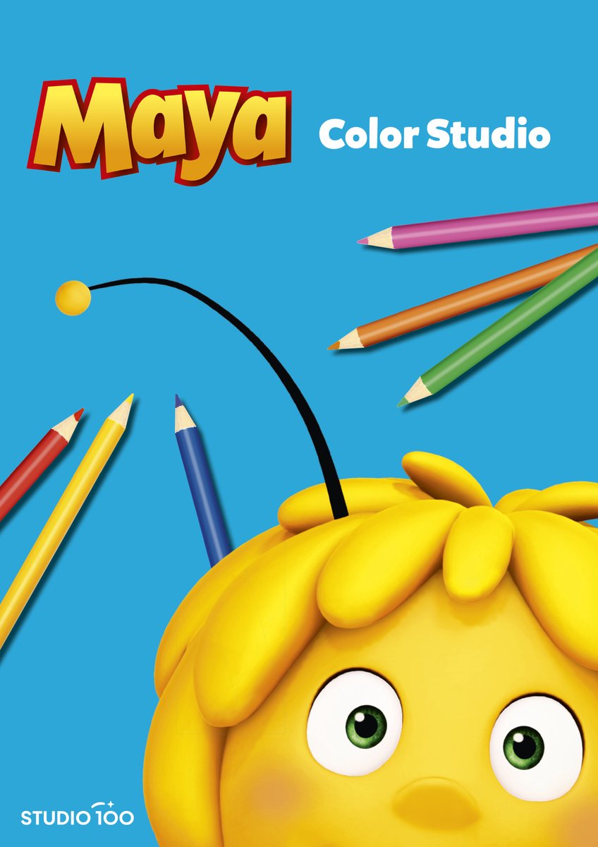 Maya De Bij - Maya De Bij Maya kleurboek - feest!