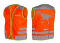 Wowow reflectievest kids nutty jacket maat m oranje