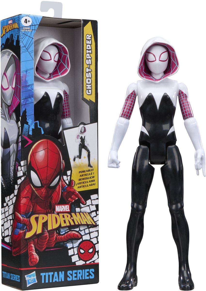 Marvel - Marvel Spiderman ghost spider titan hero speelfiguur