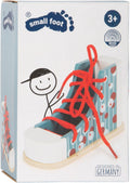 Small foot - houten rijgschoen met veter
