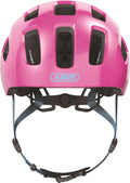 ABUS - ABUS Fietshelm youn-i 2.0 sparkling pink m - 52-57 cm - pink - geschikt voor gebruik op elektrische fietsen - stadsfietsen - 260 g