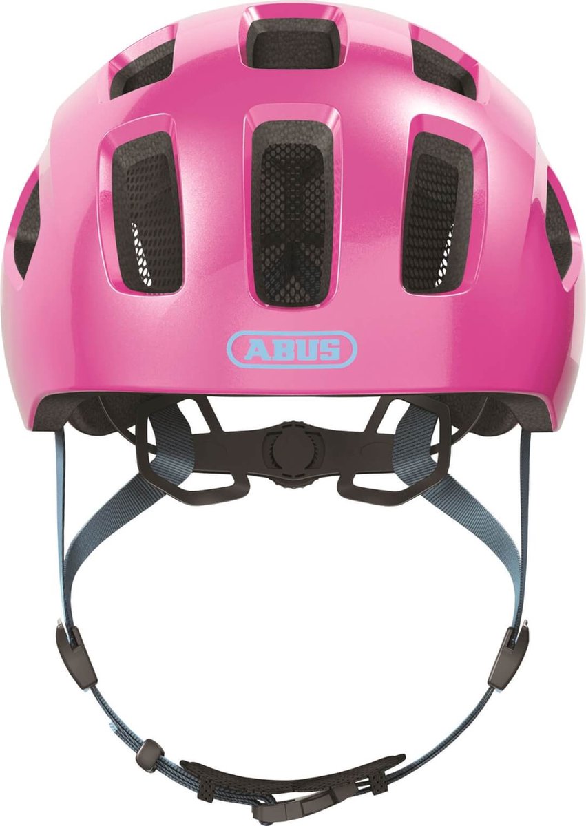 ABUS - ABUS Fietshelm youn-i 2.0 sparkling pink m - 52-57 cm - pink - geschikt voor gebruik op elektrische fietsen - stadsfietsen - 260 g