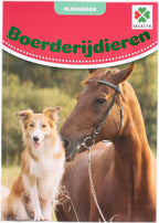 Selecta - Selecta Tactic boerderijdieren kleurboek - 48 pagina's - kleurboek voor kinderen - boerderij - vanaf 2 jaar