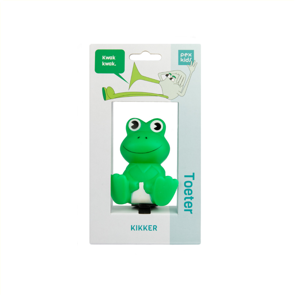 Vélo Hupe Pexkids Frosch - vert