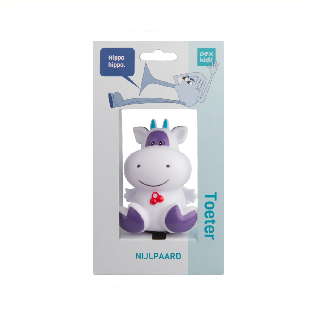 Vélo hupe pexkids nippopotamus - violet