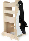 Small foot - houten leertoren penguin wild life, 92cm