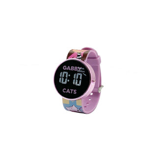 Accutime gabby's poppenhuis horloge led rond, verwisselbare batterij | 3 stuks