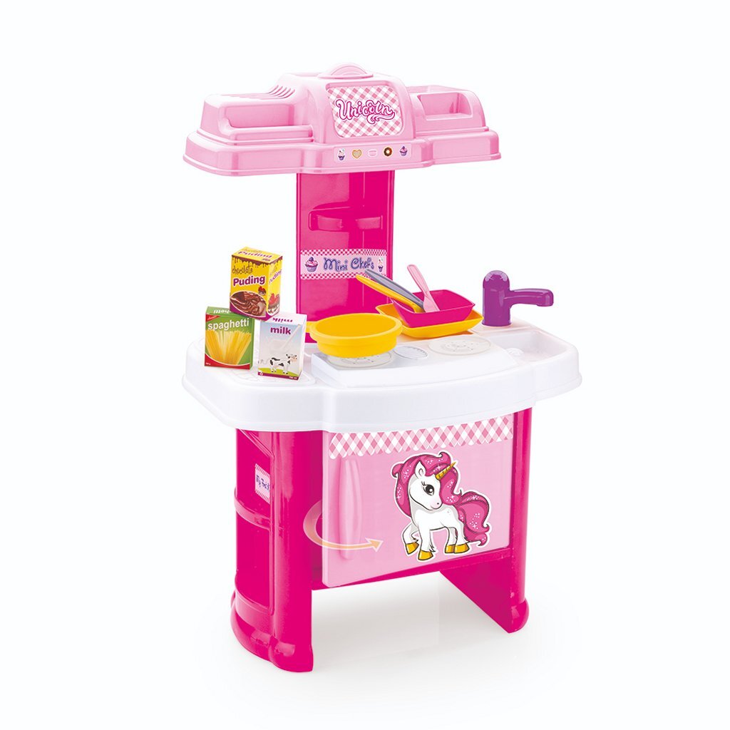 Dolu mijn eerste eenhoorn keuken speelset roze