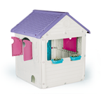 Dolu - Dolu speelhuis roze/wit/blauw/paars 122.5x110x104cm