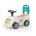 Dolu loopauto met toeter wit groen geel 47x37x20.5cm