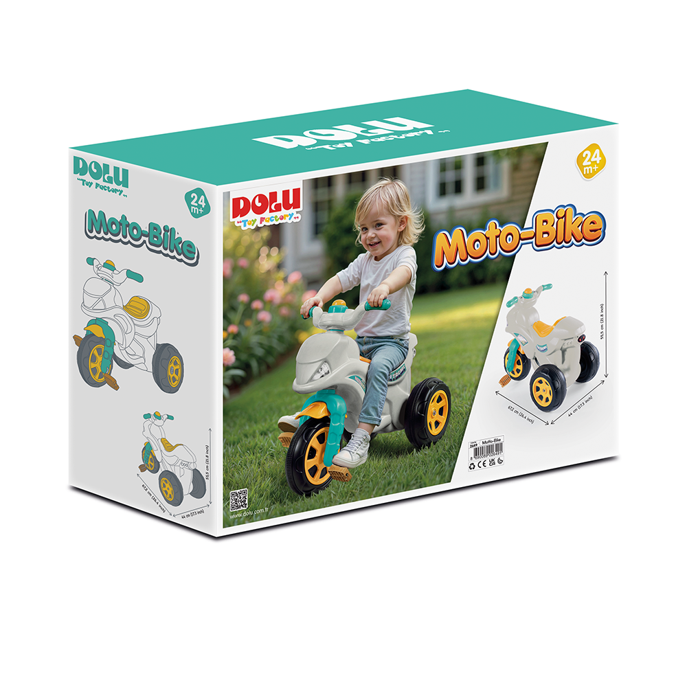 Dolu - Dolu moto bike tricycle 3in1 driewieler & loopfiets