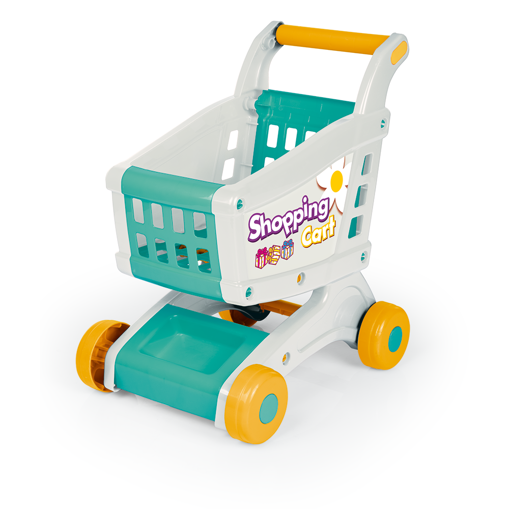 Dolu - Dolu winkelwagen wit 48.5x42.5x31cm
