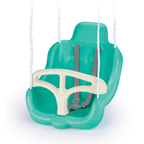 Dolu - Dolu schommelstoel blauw/wit