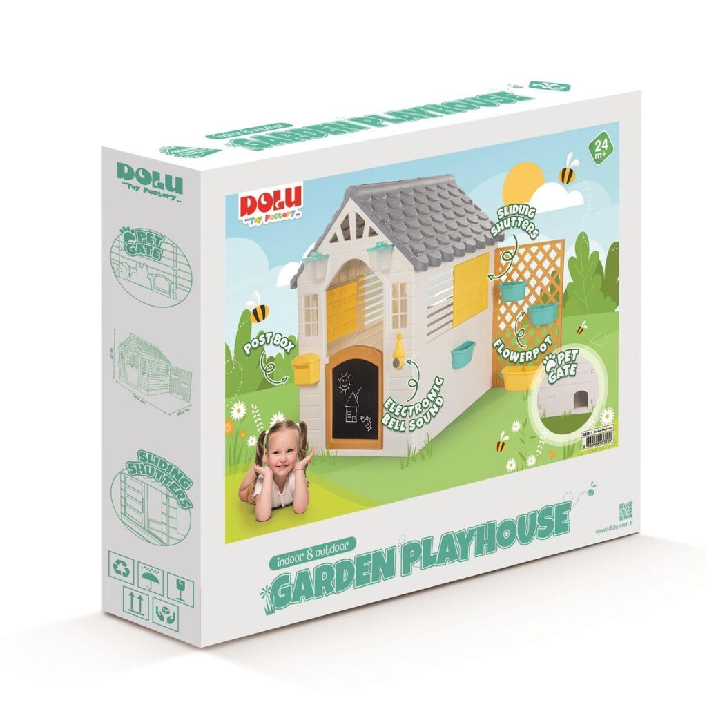Dolu 3310 garden speelhuis met accessoires 140x127x107.5cm