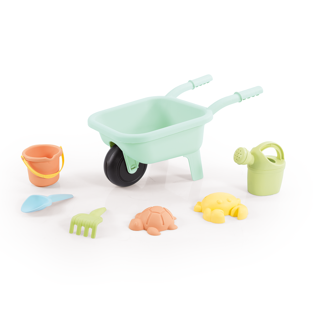 Dolu - Dolu kruiwagen met strandset zandbakset inclusief accessoires