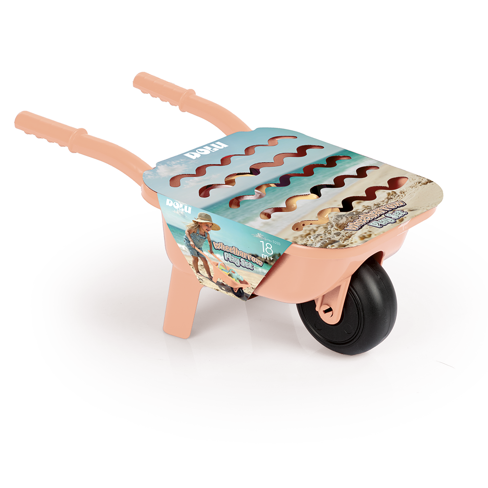 Dolu - Dolu kruiwagen met strandset zandbakset inclusief accessoires