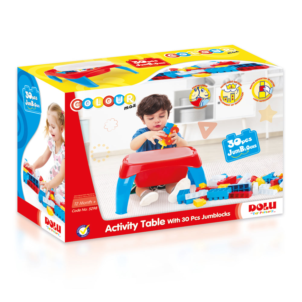 Dolu 5298 activiteiten tafel met 30 blokken