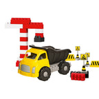 Dolu jumbo bouwtruck met accessoires 40-delig