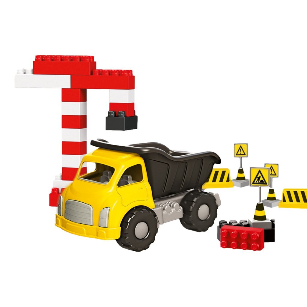 Dolu jumbo bouwtruck met accessoires 40-delig