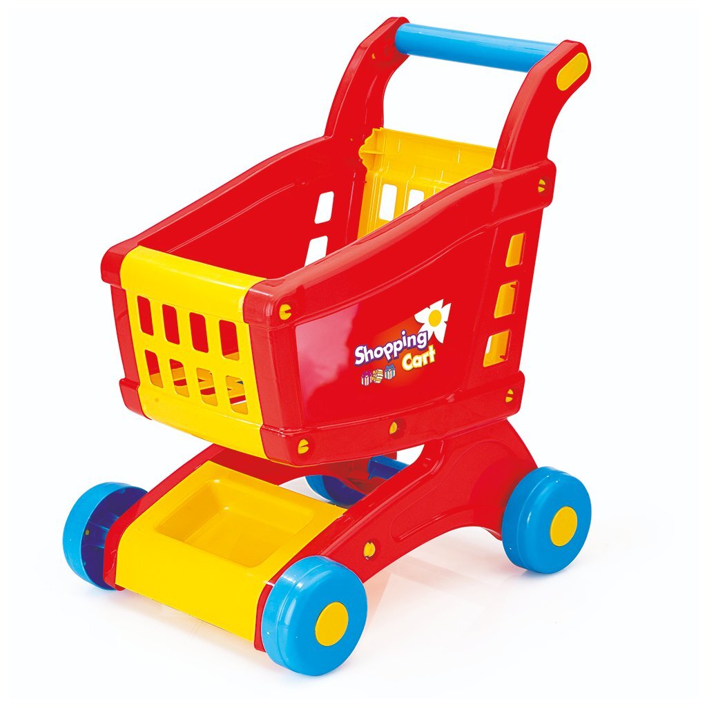 Dolu winkelwagen 50x31x43 cm rood geel blauw